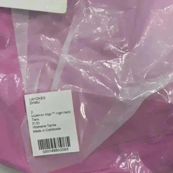Lululemon Align High-Neck Tank  Top - Picture 5 of 5